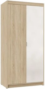 Гардероб Ester 2D1L двукрилен-Сонома