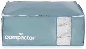 Вакуумна пластмасова кутия за съхранение на дрехи 65x45x27 cm Blue Edition – Compactor