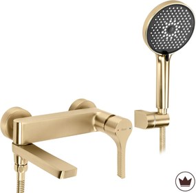 Смесител за вана PREMIUM REA Maxim Brush Gold