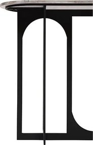 Конзола atmosphera Tusco, Метал и MDF мраморен ефект,140x34x79 cm