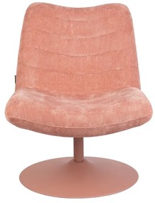 Кресло от розово кадифе Bubba - Zuiver