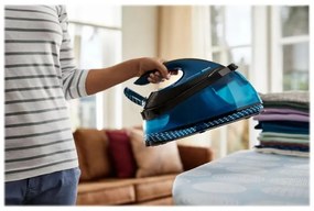 Парогенератор Philips PerfectCare GC7846/80, 2400W, 1.5 л, OptimalTemp, 120 г/мин, SteamGlide, Син