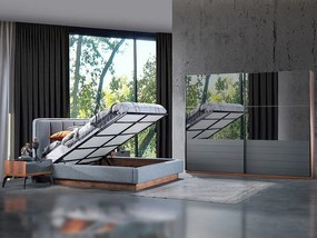 спален комплект ZETT2MDF сиво