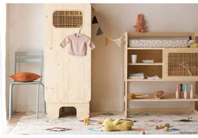 Кремав ръчно изработен памучен килим подходящ за пране 140x200 cm Kaarol – Lorena Canals