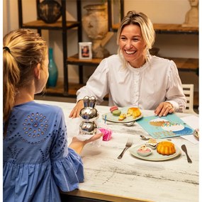 Детски прибори за хранене от неръждаема стомана в сребристо 4 бр. Forest Animals – Zilverstad