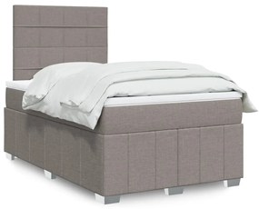 3293911 vidaXL Боксспринг легло с матрак, таупе, 120x190 см, плат