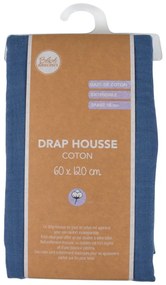 Еластичен муселинов чаршаф за детско креватче 60x120 cm – Bébé Douceur