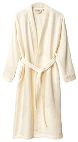 Кремава муселинова хавлия размер L/XL Kimono – Foutastic