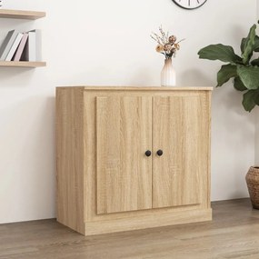 816187 vidaXL Сайдборд, дъб сонома, 70x35,5x67,5 см, инженерно дърво