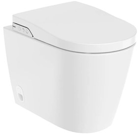 Моноблок, Roca, A803095001, Smart, седалка и капак, порцелан, бял, 58.5x48.5x38.5см