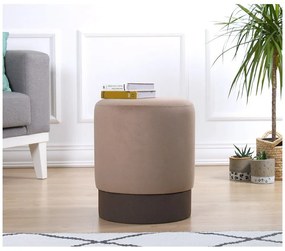 Светлокафява табуретка Ropp – Artie