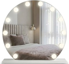 Огледало LED HOLLYWOOD White 50 cm