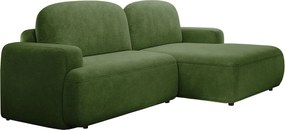 Ъглов диван Alivar-Зелено-Десен