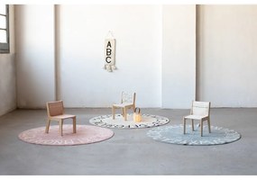 Детски стол в бежов и естествен цвят ABC – Lorena Canals