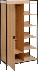 Отворен гардероб в естествен цвят 100x190x48 cm Armarios – Casa Selección