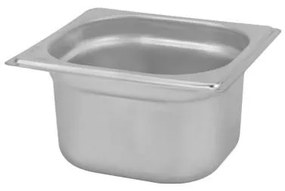 Horecano - Иноксов гастронорм 1/6 GN h100мм 176x162мм 1,6л (31016100)