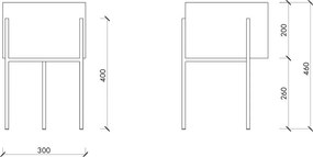 Метално покритие за кашпа ø 30 cm Maki – noo.ma