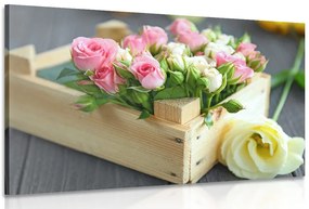Картина на платно – Нежна цветна композиция