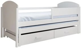 Детско легло Пеони-бяло-180 x 80