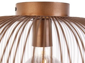 Индустриален плафон мед 40 см - Finn