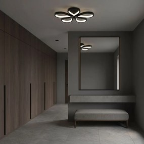 Плафон LHJ075-C BLACK/WHITE LED