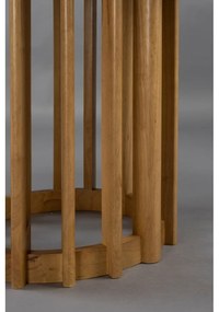 Кръгла трапезна маса с дъбов плот ø 120 cm Barlet – Dutchbone