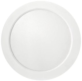 LED Плафониера ROUND LED/18W/230V 4000K Ø 21,5 см бял