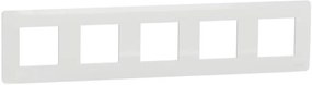 SE Лицева рамка 5х цвят Бял Unica Studio  - NU201018