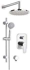 Deante NAC_09GA - Душ комплект ALPINIA с вграден смесител, лъскав хром