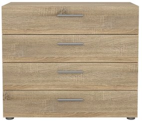 Комод с дъбов декор , 80 x 68 cm Pepe - Tvilum