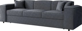 Диван Santos триместен-Тъмно сиво