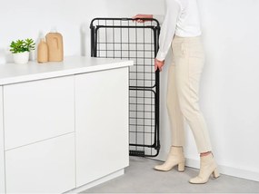 Матово черна сушилня за дрехи 22 m HangOn Too – Brabantia