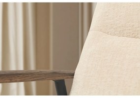 Бежово кресло Dunia – Marckeric