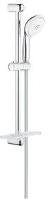 Душ система 27600001, Tempesta 100, Grohe, с тръбно окачване и 3 струи, хром