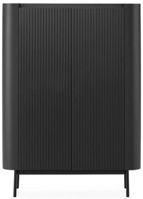 Черно шкафче 100x140x40 cm Willa – MOME