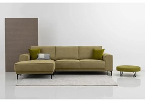 Зелен ъглов диван (ляв ъгъл) Copenhagen – Scandic