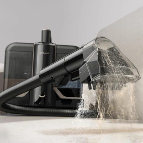 Прахосмукачка за пране на килими и тапицерия Dreame N10, 450W, 12000 Pa, 1.6/0.75 л, Почистване с гореща вода до 60°C, Самопочистване, Черен