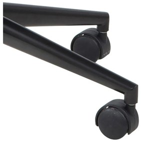 Черен офис стол на колела Wislow Winslow - Actona