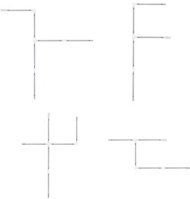 Модерна релсова система за осветление с 5 прожектора бежова със злато 1-фазова - Iconic Kohua