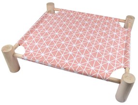 Розово легло за домашни любимци 48x53 cm – Love Story