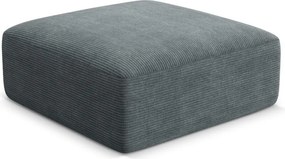 Тъмносива табуретка от рипсено кадифе Campi – Cosmopolitan Design