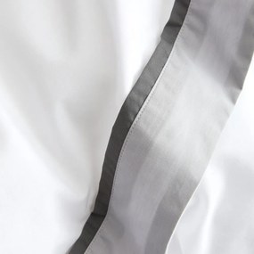 Бяло двойно памучно спално бельо 200x200 cm Mayfair – Bianca