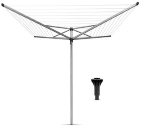 Външен простор Brabantia TopSpinner 90300261, 40 м, Котва за бетониране, Резистентен на корозия, Инокс