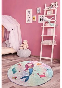 Детски нехлъзгащ се килим, ø 140 cm Mermaid - Conceptum Hypnose