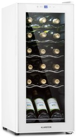 Klarstein Shiraz 18 Slim Uno, шкаф за вино, 50 л, 18 бутилки, 5-18°C, сензорен контролен панел