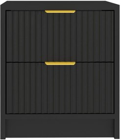 Нощно шкафче Allegro-Черно