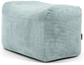 Пуф от рипсено кадифе в цвят мента Plus 70 Lounge – SLOWDOWN