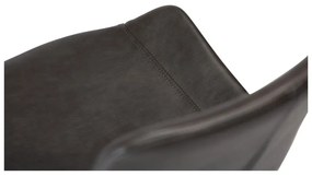 Сив стол за хранене от изкуствена кожа DAN-FORM Дания Hype - DAN-FORM Denmark