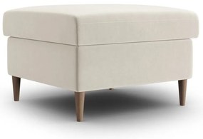 Бежова кадифена табуретка Kyoto – Cosmopolitan Design