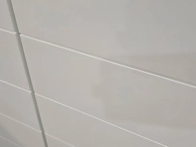 гардероб с три врати ZETT2MDF 134 сиво